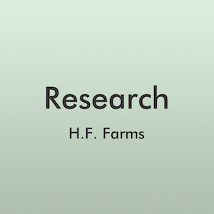 Research - H.F. Farms